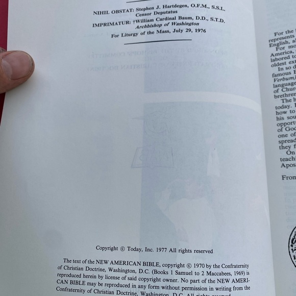 HOLY BIBLE Catholic Edition Family
 NAB by World Bible - Picture 12 of 13